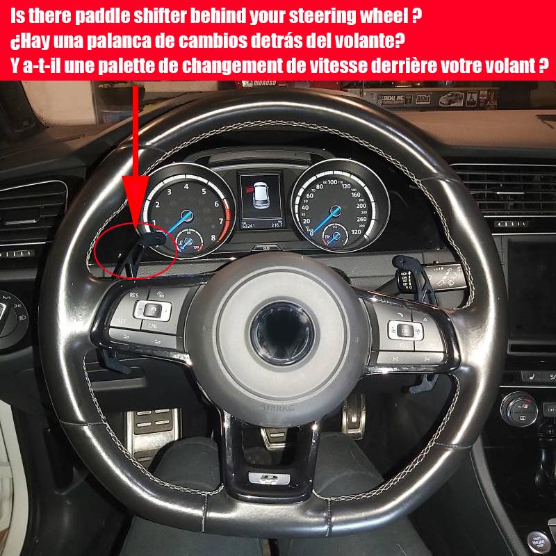 WCaRFun настроить черный замшевый чехол на руль автомобиля для Volkswagen VW Golf R MK7 Golf 7 GTI VW Polo GTI Scirocco 2015