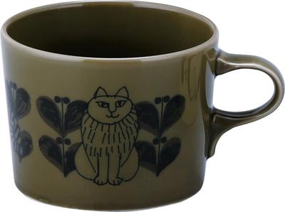 Дуршлаг «Кошки-скетчи» Лизы Ларсон из серии «Скетч А», идеально подходящий для микроволновой печи и посудомоечной машины, в качестве подарка на день рождения для женщин или кружка, примерно. 300 мл, Серия Лизы.