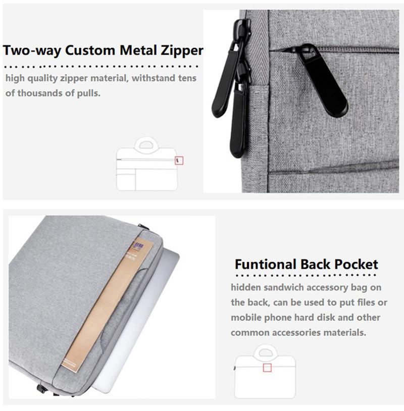 Водонепроницаемый Универсальный Чехол-Сумка для Ноутбука 11 12 13 14 15 15.6 дюймов для Macbook Компьютера Сумка-портфель Дорожная сумка