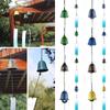 Metal Wind Chimes Durable Cast Iron Hanging Pendant Creative Home Garden Decoration  Indoor Outdoor