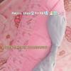 Милая мультяшная наволочка My Melody с бантом и 3D-ушками, супермягкая, 42x68 см, декор для комнаты девочки, аниме-подарок