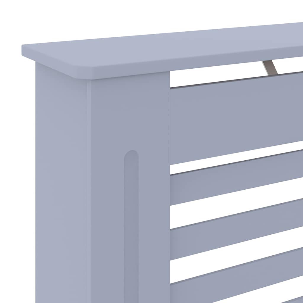 MDF Radiator Cover Gray 78 cm