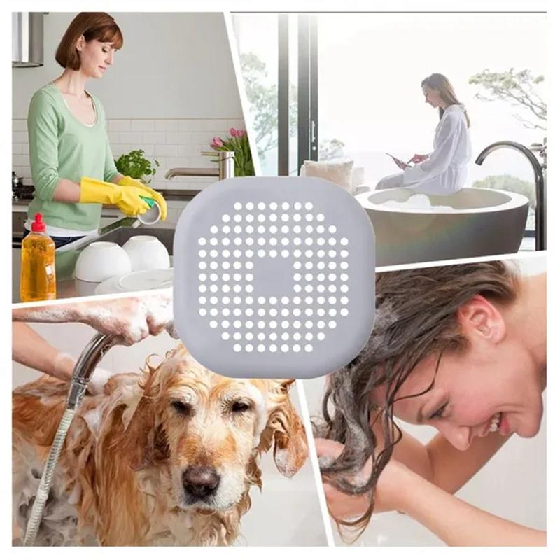 1 шт., фильтр для волос, сито для раковины, ванна, душ, сливная пробка для пола, силиконовая пробка для кухонного дезодоранта, аксессуары для ванной комнаты