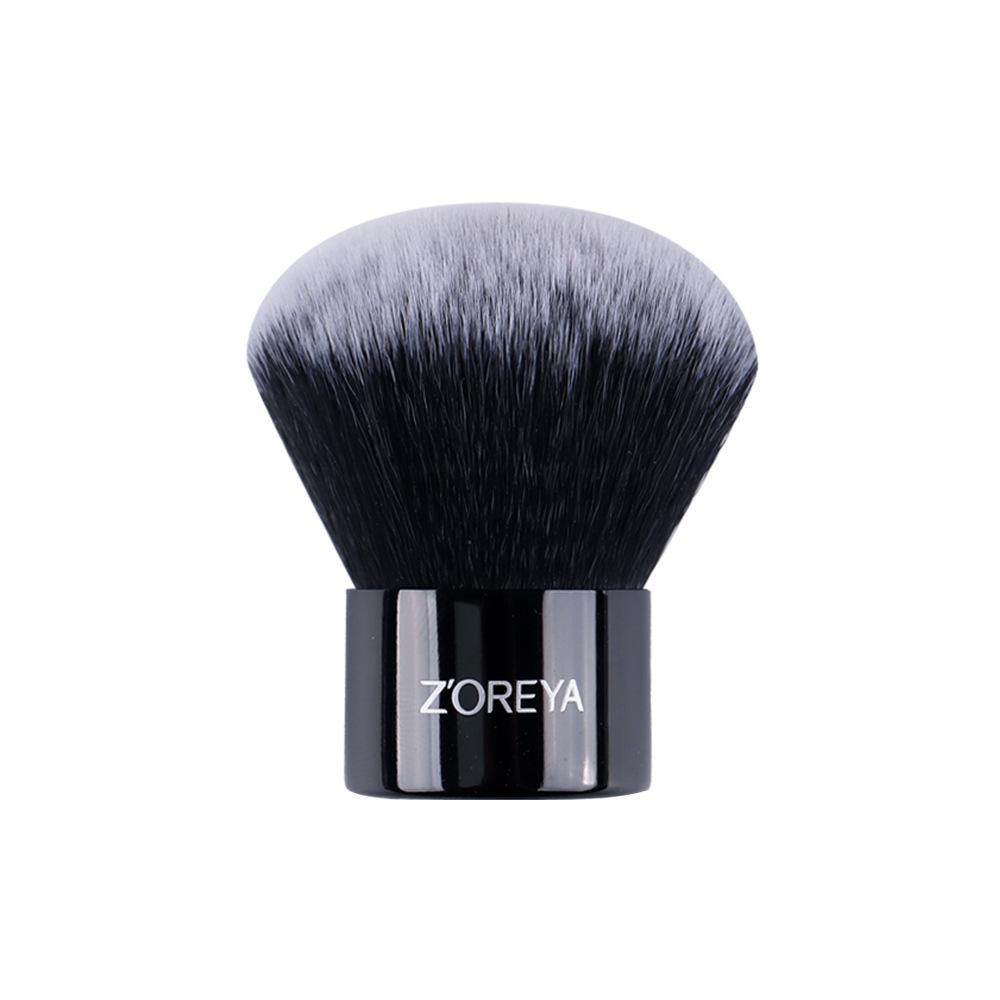 Mushroom Head Loose Powder Brush Portable Blush Brush Cangzhou Makeup Brush Single Black Kabuki Honey Brush
