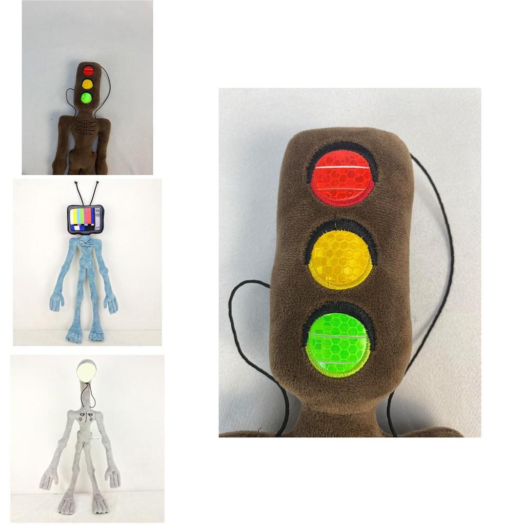 Мягкая 21-дюймовая плюшевая игрушка Аниме Scp Голова Сирены, гнущаяся кукла для фанатов ужасов