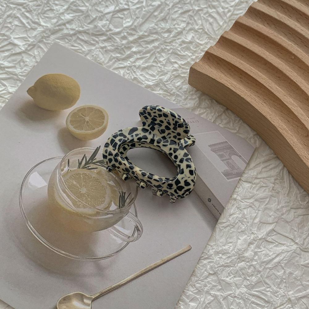 Acetate Vintage Back Half Hair Clip Hair Claw Small Grip Hair Clip New High-grade Grip Clip Women