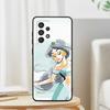 Princess Cartoon For Samsung A53 A52 A33 A32 A51 A71 A21S A13 A73 A50 A22 A23 A03 A72 A54 A12 5G Black Funda Phone Case