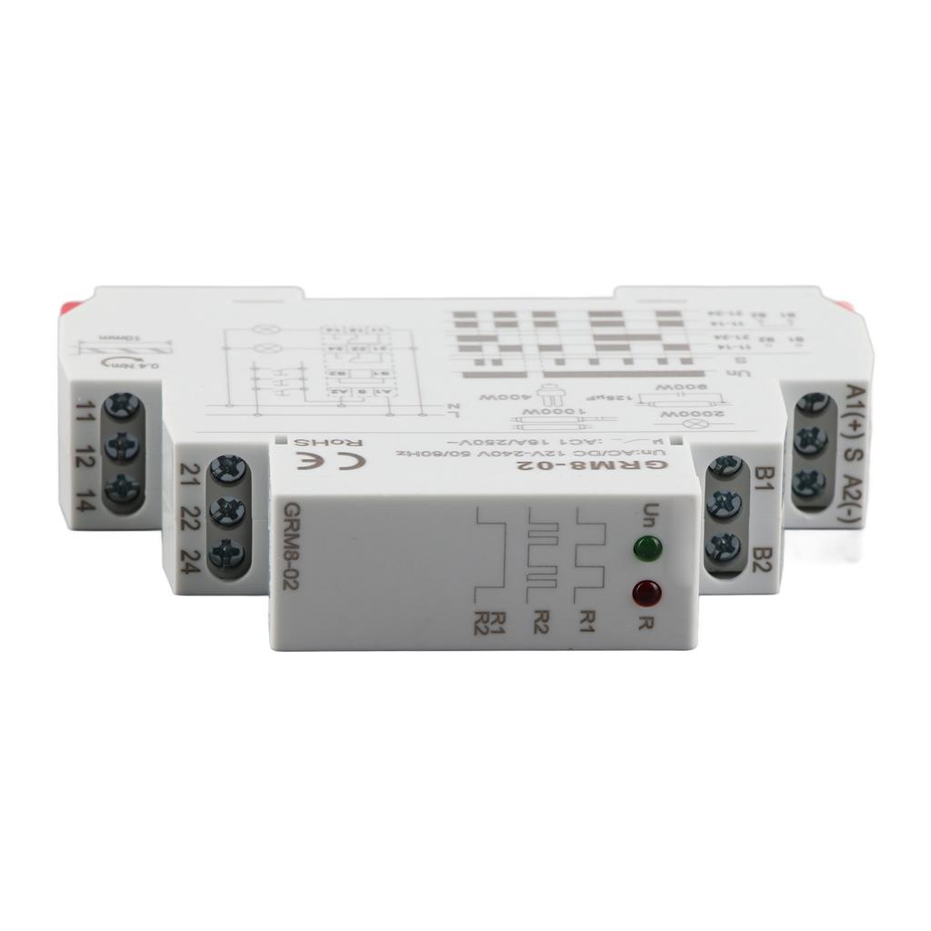 GRM8?02 Electronic Impulse Relay Latching Relay Memory Relay ACDC 12?240V