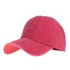 Washed and Made Old Light Board Baseball Cap Solid Color Cap Female Couple Men's and Women's Pure Cotton Light Board Sun Hat