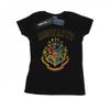 Womens/Ladies Varsity Style Crest Cotton T-Shirt