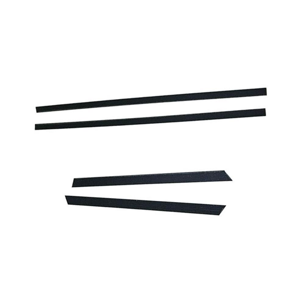 Глянцевый черный комплект накладок на стойки стойки двери и окна для Toyota Yaris 2005-2013 гг.