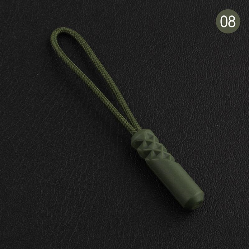5Pcs Zippers Pull Puller End Fit Rope Tag Replacement Clip Broken Buckle Fixer Suitcase Tent Backpack Zipper Cord