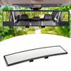 285Mm Wide Convex Interior Clip On Rear View Clear Mirror Universal Anti Glare Anti-Fog Panoramic Rear View Mirror Curved Mirror