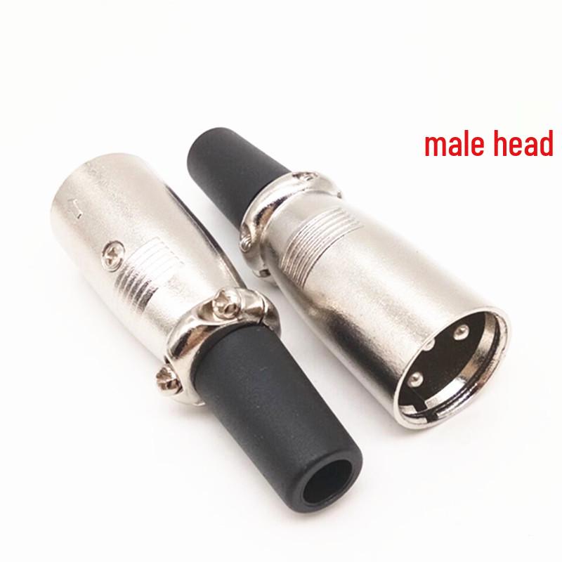 Японский разъем Canon XLR для микрофона, male/female, с винтом, 3-жильный балансный разъем