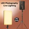 LED Video Light Panel Photo Studio Kits 3200K-5700K Softer Lighting for Tiktok Studio Outdoor Shooting Portraits Live YouTube