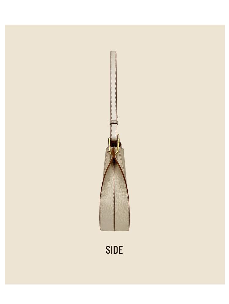 2024 Женская сумка-седло из мягкой кожи - Модная, Легкая роскошь, Кроссбоди и На плечо