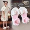 Girls Sandals New Princess Explosion Children's Roman Shoes Middle Older Children Summer Foreign Style Students Hole Shoes Beach Shoes