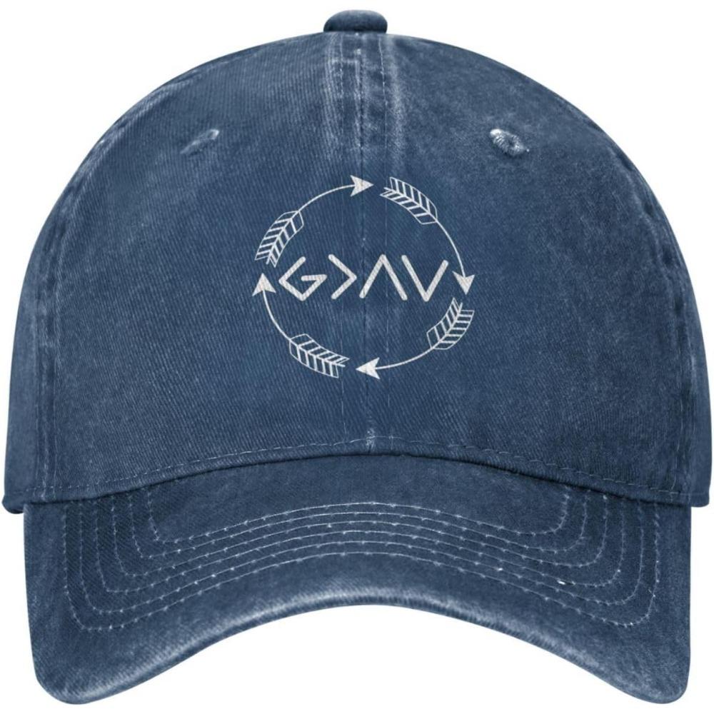 Funny Hat God Is Greater Than The Highs and Lows Hat for Women Baseball Hats Cool Hat