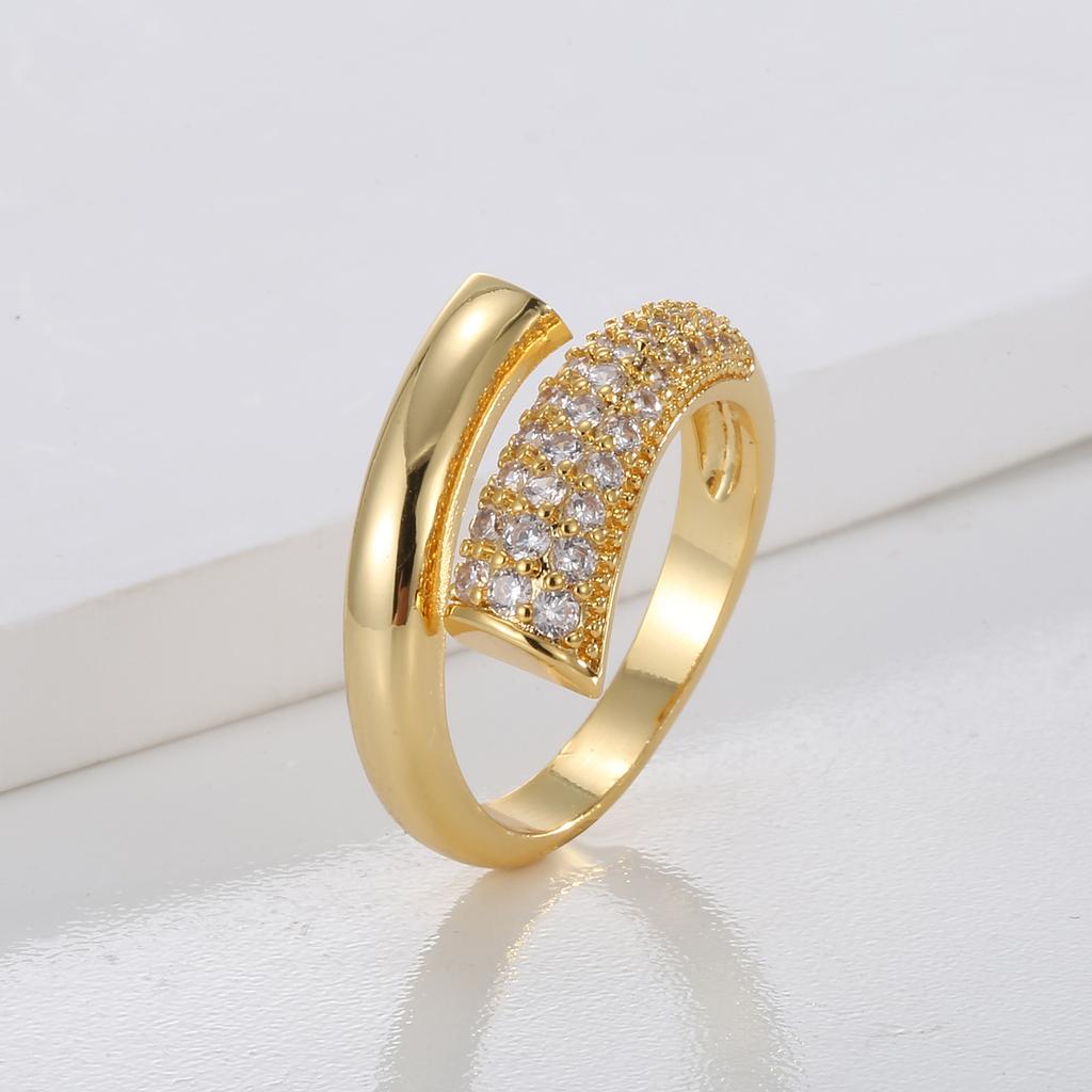 Blogger Открытый указательный палец кольцо Женщины ins Мода Личность Ниша Дизайн Sense Ring Tide