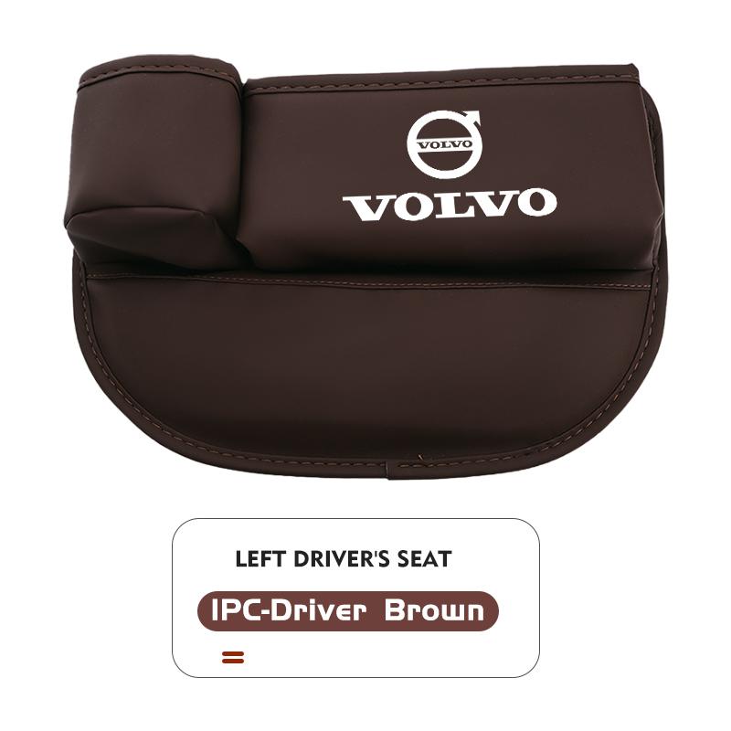 For Volvo Leather Car Seat Gap Filler Storage Box Cup Holder Accessories Xc60 Xc90 V40 V60 S60 V50 V90 S80 C40 XC40 V70 XC70 C30
