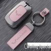 Чехол для ключа Wuling Hongguang MINI EV с мини-пряжкой «Макарон» и металлической отделкой - Женский чехол для машины для сумки e100