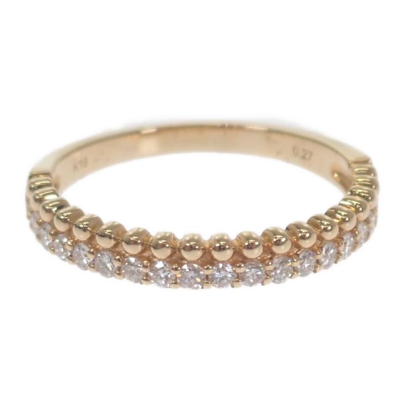 no brand  #12(JP Size) ring K18 yellow gold Women