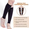 1Pair Calf Compression Sleeves 20-30Mmhg Leg Sleeve Socks For Men & Women Shin Splint Relief Varicose Vein & Fatigue Support