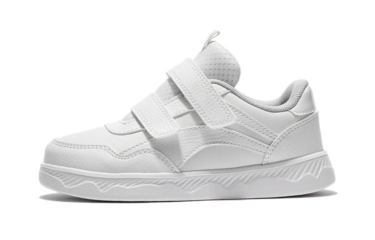 Li Ning YOUNG Breathable And Lightweight Kids Lifestyle Shoes White Children Aged 3 7 Years Old YKNS022-17