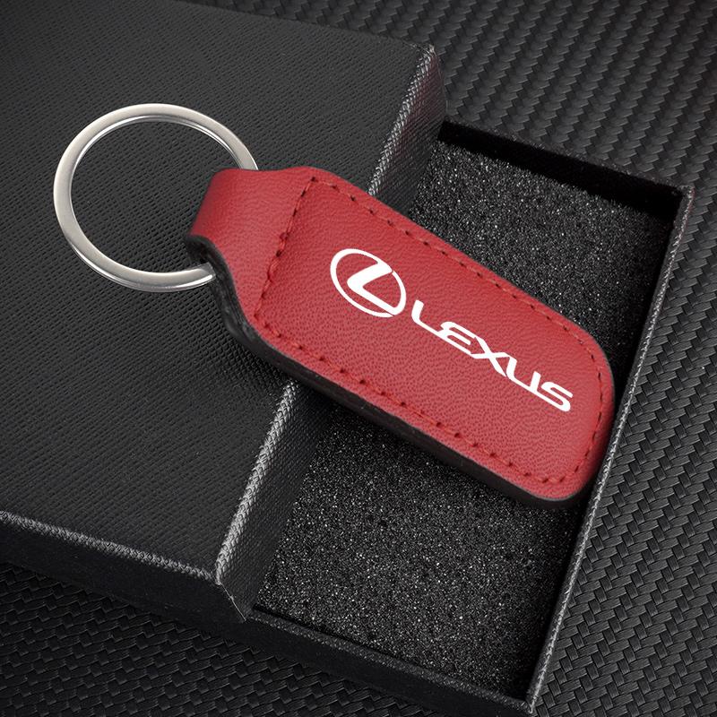 Кожаный брелок для ключей автомобиля Подвеска для Lexus LS LC RZ IS350 ES300 GS350 CT200h GX460 LX570 RX500h NX300 UX260 LM Аксессуары