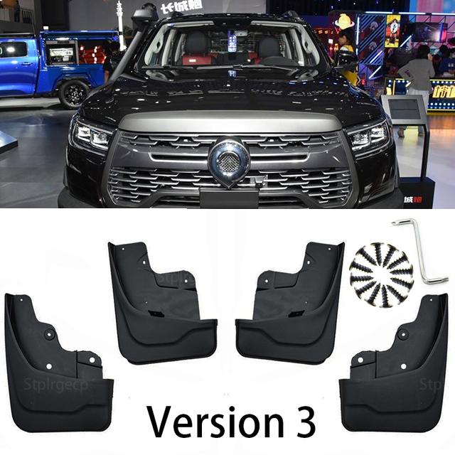 Автомобильные брызговики для Great Wall Cannon, аксессуары GWM Pao Poer ~ 2023, брызговики на передние и задние колеса, брызговик на крыло