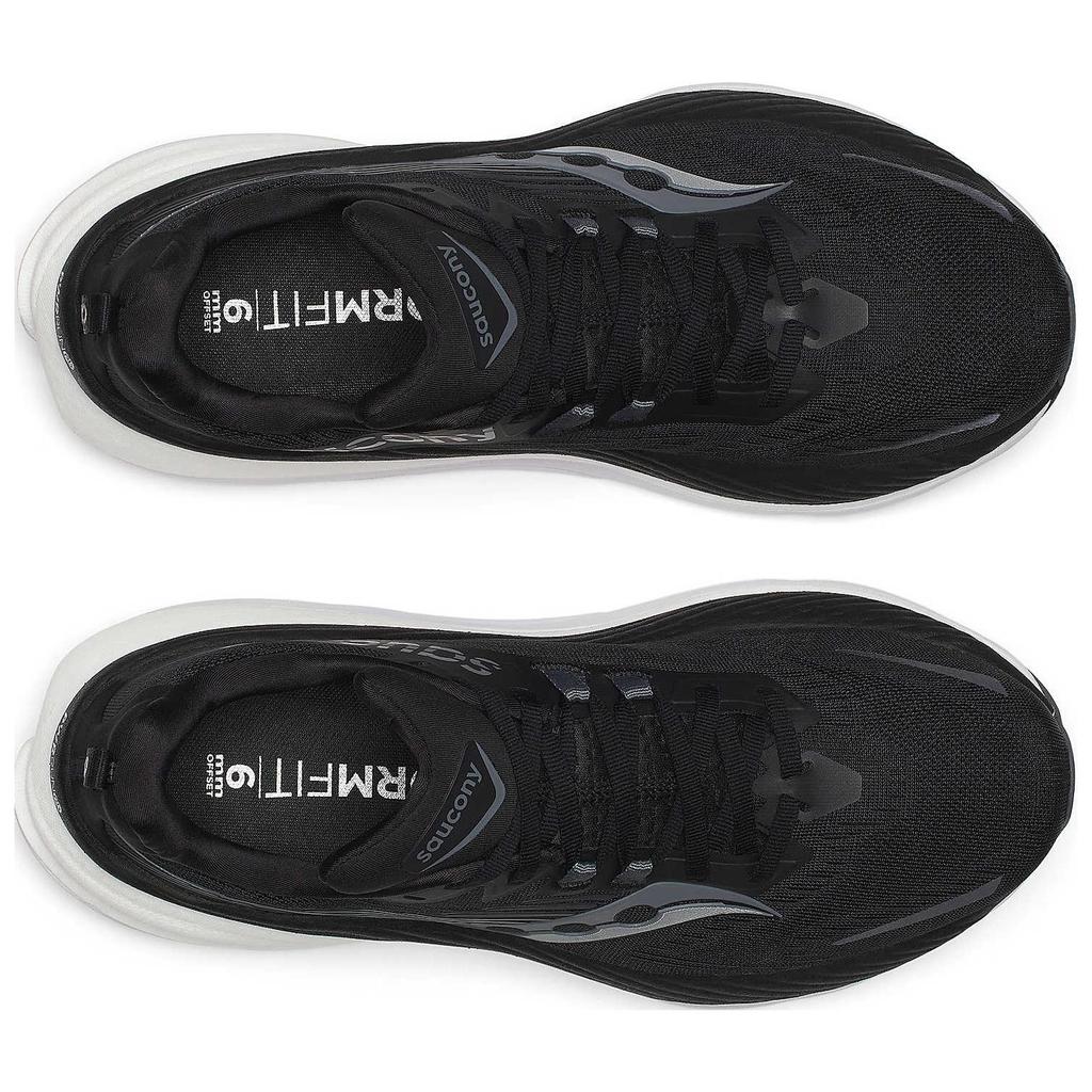 SAUCONY Hurricane 24 Wide Black Carbon Men Sneakers S20934-100