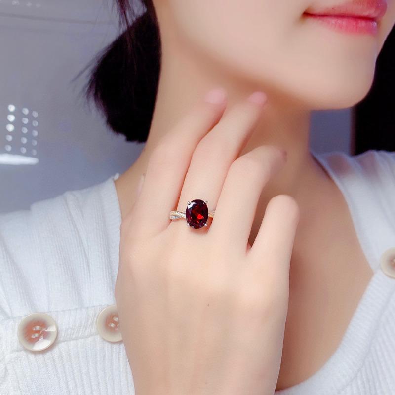 BELLA BOX Кольца в форме яйца, темпераментные открывающиеся кольца для женщин, циркон, помолвка, изысканные простые ювелирные изделия, подарок