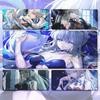 Большой коврик для мыши Fate FGO Морган ле Фэй HD Печать Коврик для мыши Геймерский Премиум Аниме Девушка Коврик для мыши Настольный коврик для компьютера Коврик для мыши и клавиатуры
