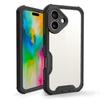 For iPhone 16 Case Detachable 4 in 1 TPU+Acrylic+PC Shockproof Phone Cover
