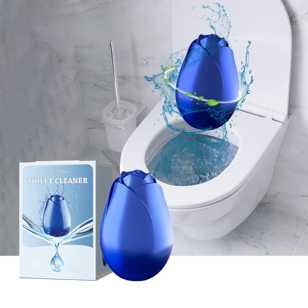 Rose Toilet Bowl Cleaner Powerful Stain Remover with Fresh Fragrance for Bathroom Deep Cleaning and Deodorizing