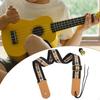 Embroidered Ukulele Strap Guitar Back Lightweight Adjustable Shoulder Belt for String