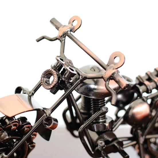 Decorative Stunning Fashion Collectable Perfect Craft Motorcycle Art Model Metal Motorcycle Art