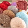 30g/ball South African Pony Mohair Handmade Pearl Scarf Thick Thread Crafts Mohair Yarn Sweaters Cashmere Wool DIY