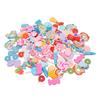 120Pcs Slime Charm Candy Design Plastic Cartoon Charm DIY Accessory for Crafting