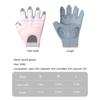 1 Pair Gym Breathable Bodybuilding Non-slip Fitness Gloves Half Finger Gloves Cycling Gloves