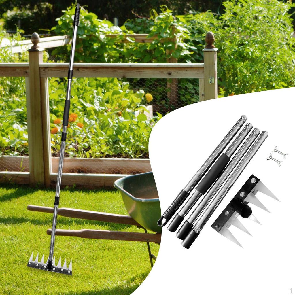 Gardening Hand Weeder Claw Remover Tool High Performance Heavy Duty Manual Weed Puller