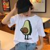 Avocado Vegan Cartoon Short Sleeve Cute Female T Shirt Womens Clothes Casual T Shirt Harajuku Ullza