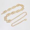 Metal Geometric Waist Chain Adjustable Belt Body Chain Jewelry For Women Shirt Dress Decorative Waist Chain