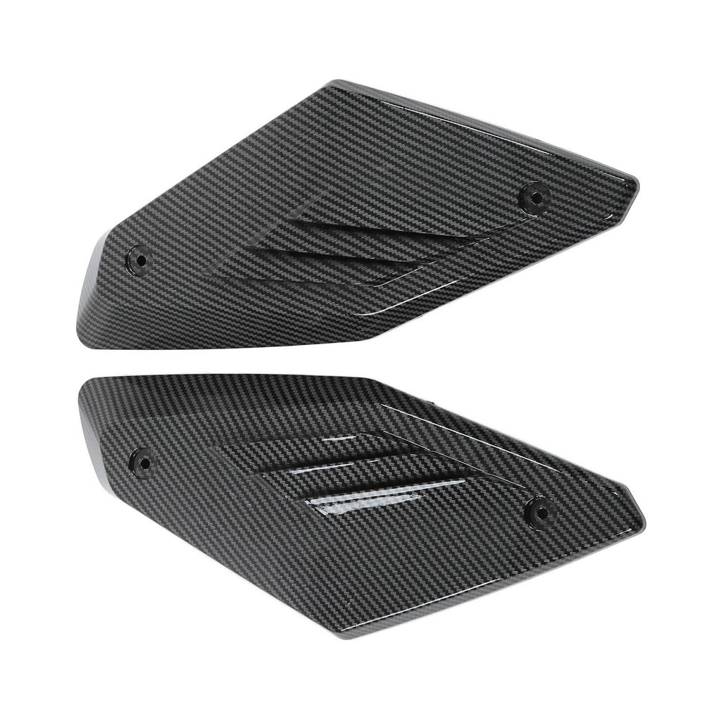 2PCS Motorcycle Side Panel Air Intake Cover Guard Protection Replacement for CB650R 2019 2020 2021Carbon Fiber Style