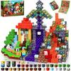 Межграничный MC My Block World Магнитный конструктор: Детские развивающие игрушки с магнитными частицами - Тема: Первобытный лес