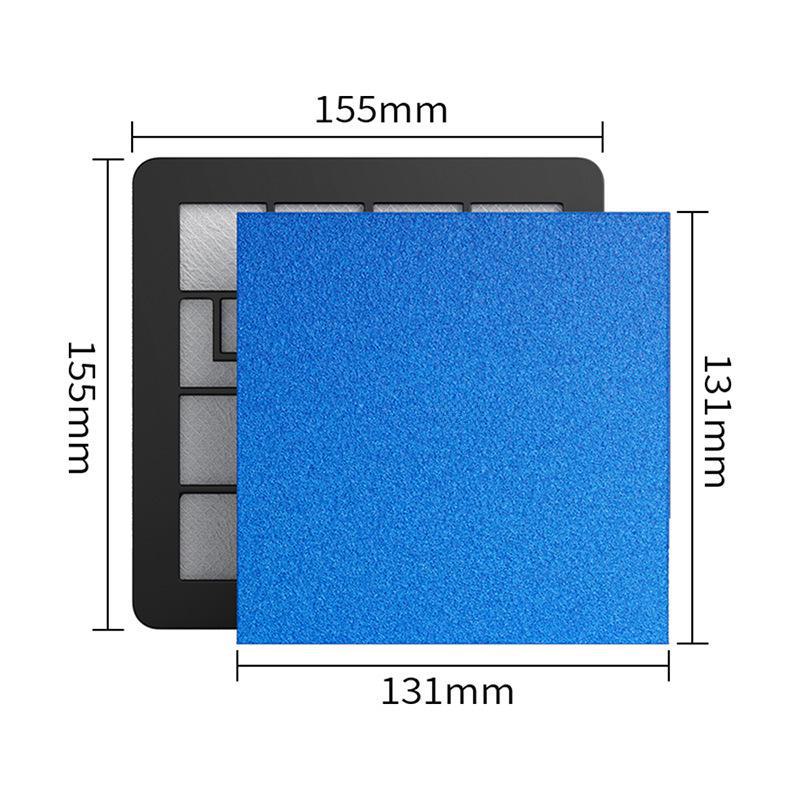 Huixi Filter Cotton for Philips FC9331/FC9332/FC8010 Vacuum Cleaner