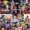 Anime Fullmetal Alchemist Posters Home Room Decor White Coated Paper Comic Poster Wall Stickers Living Room Bar Art Painting