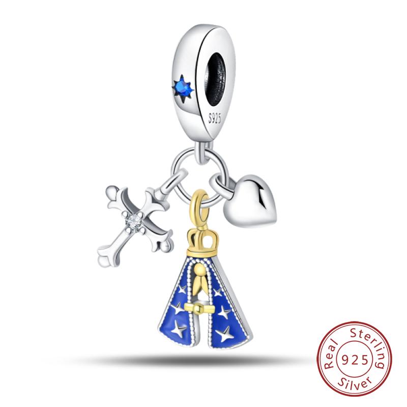 100% Медь Бабочка Фея Мечта Океан Ракушка Жемчужина Русалка Морская Черепаха Подсолнух Шармы Бусины Подходят для Браслетов Qikaola