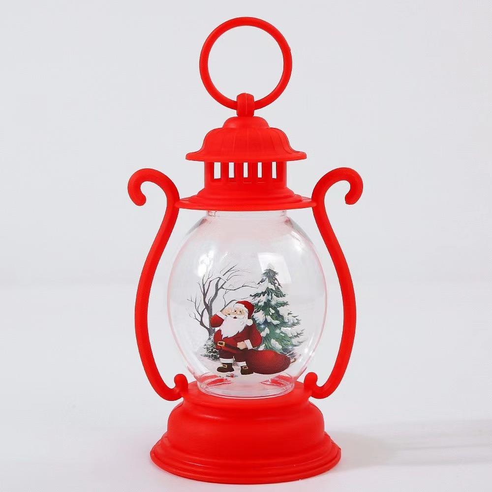 Christmas Decorations, Luminous Creative Small Oil Lamp Handheld for Children,New Cross-border Style and Hanging Ornaments