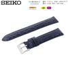 Часы Натуральная Кожа с Инструкцией по Уходу [Seiko] Ремешок, 20 мм, Ремешок, Мужской, (военно-морской флот)